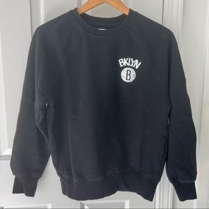 Brooklyn Nets New Era Womens Crewneck Sweatshirt